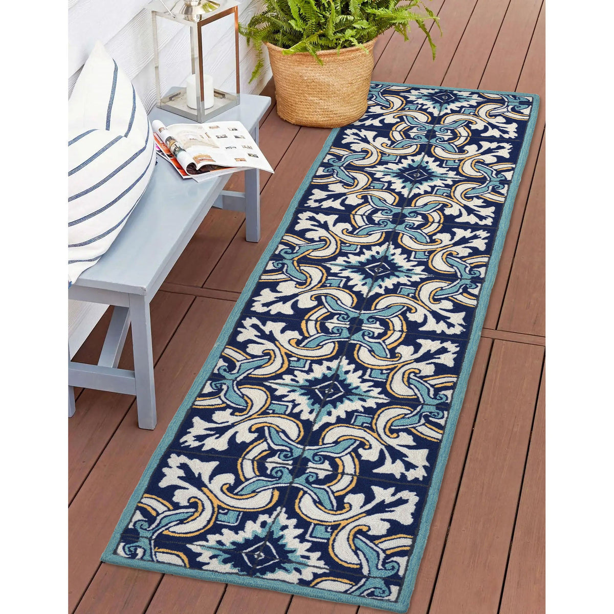 Navy | 2' x 8'