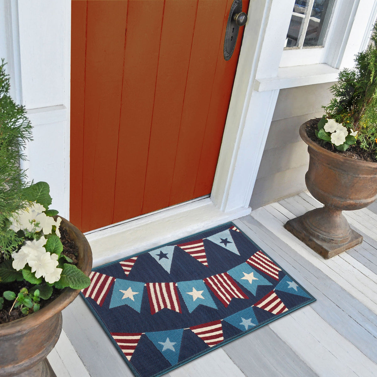 Navy | 1'11" x 4'11"