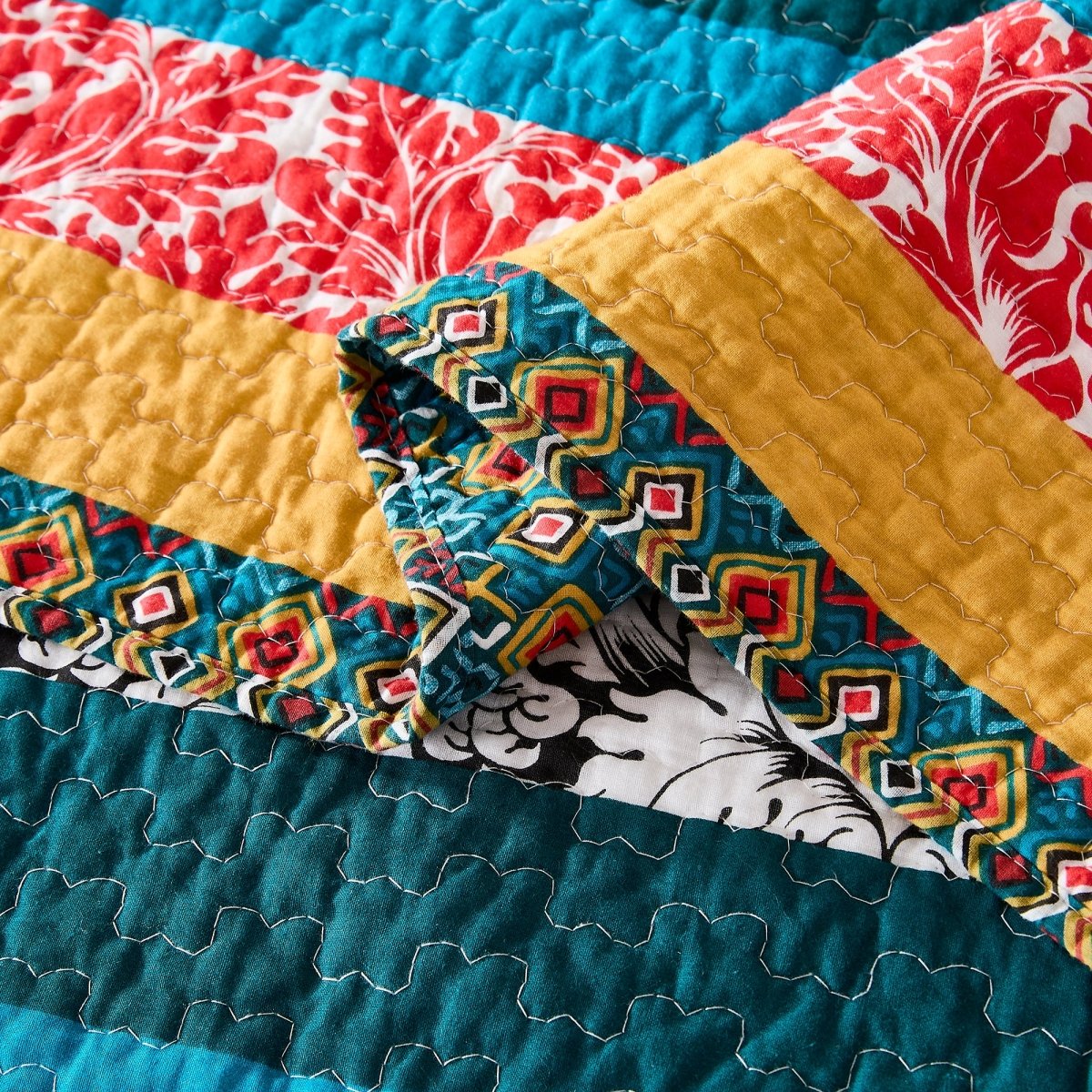 Turquoise_Tangerine | Full/Queen
