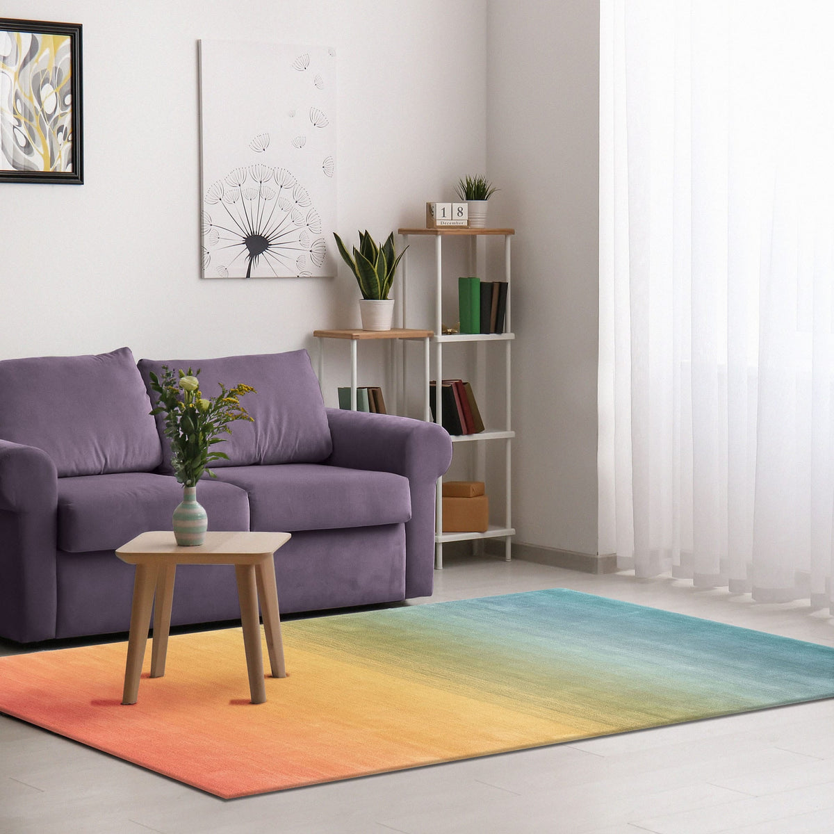 Rainbow | 5' x 7'6"