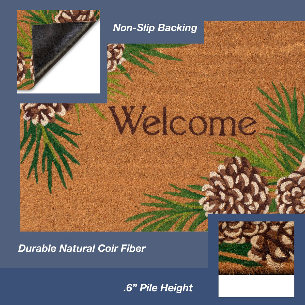 Natural | 1'6" x 2'6"