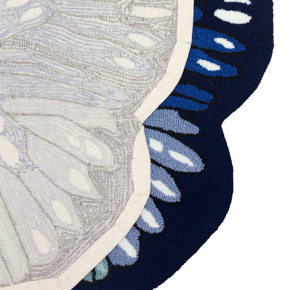 Blue | 1'8" x 2'10" Shaped