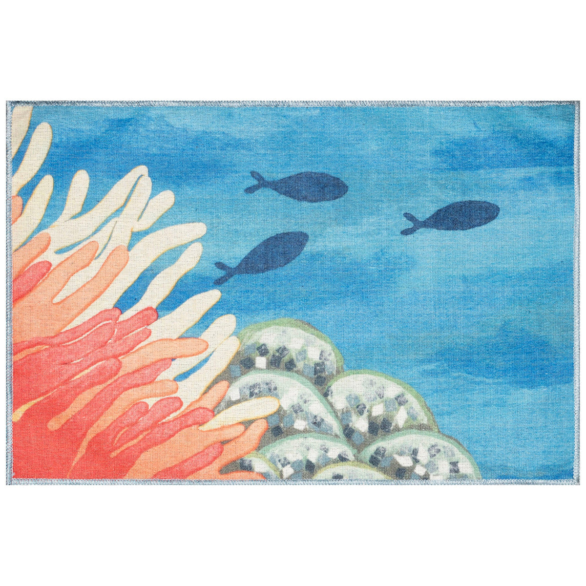 Ocean | 2'5" x 3'11"