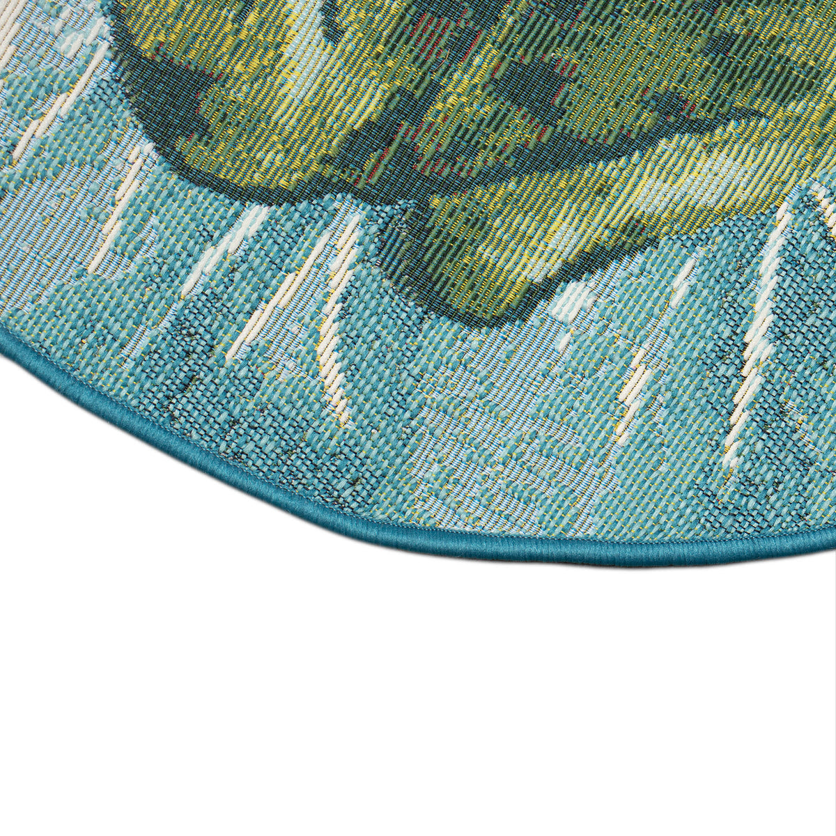 Green | 3'3" x 2'1" Shaped