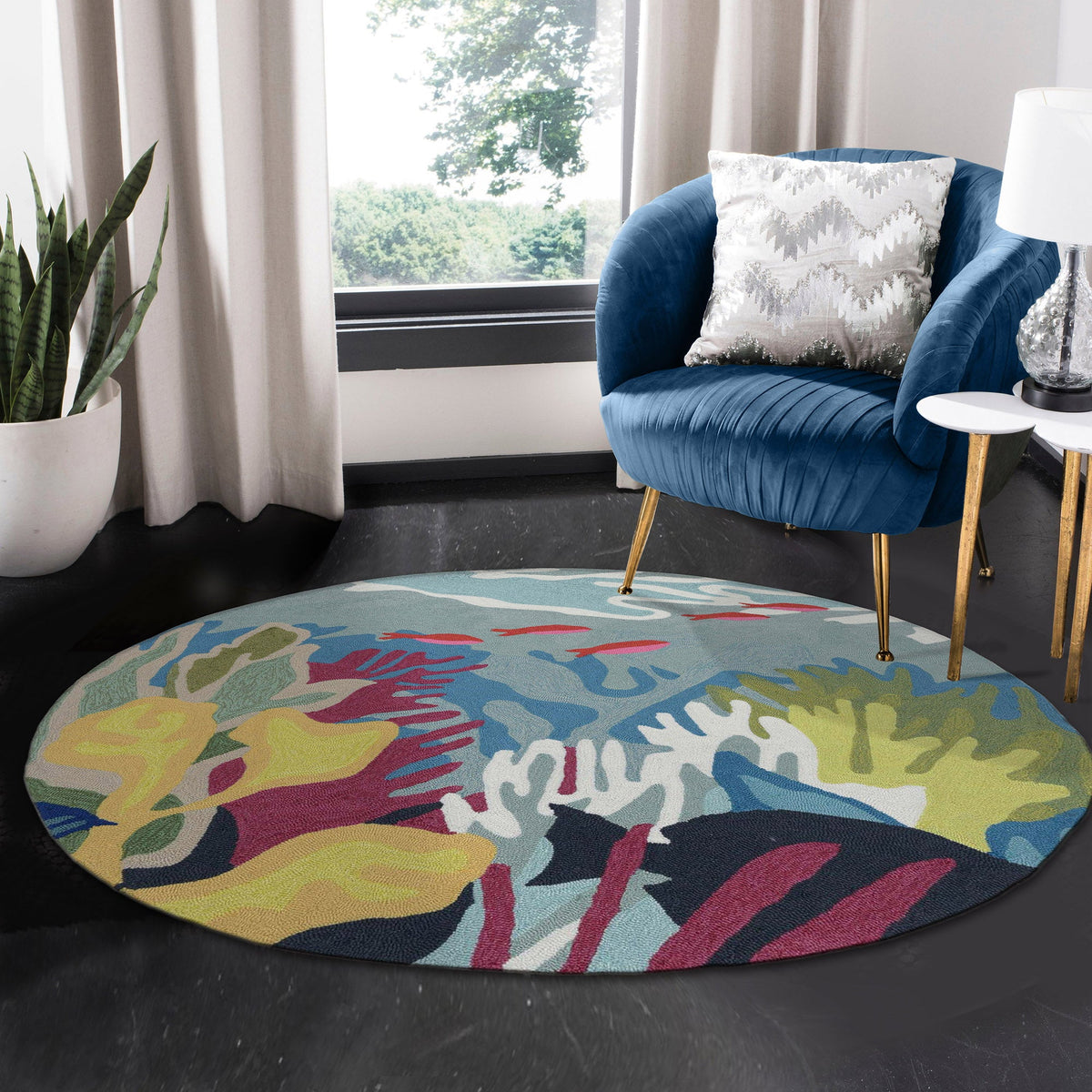 Blue | 5' Round