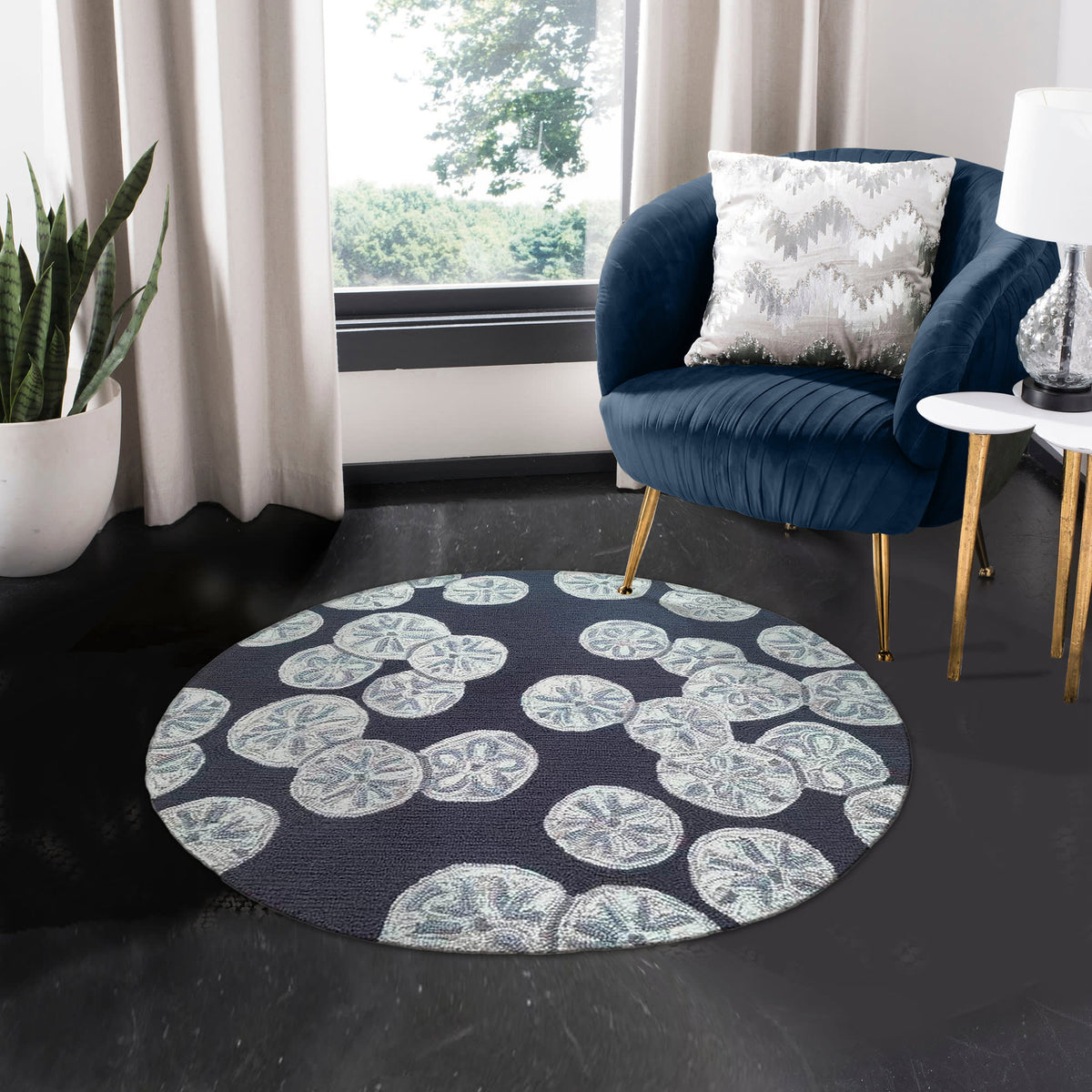 Navy | 3' Round