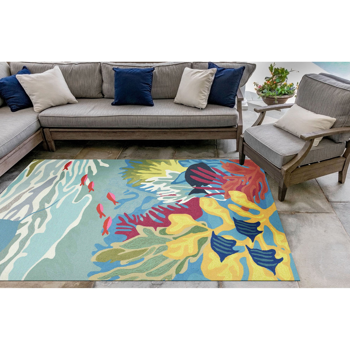 Blue | 5' x 7'6"
