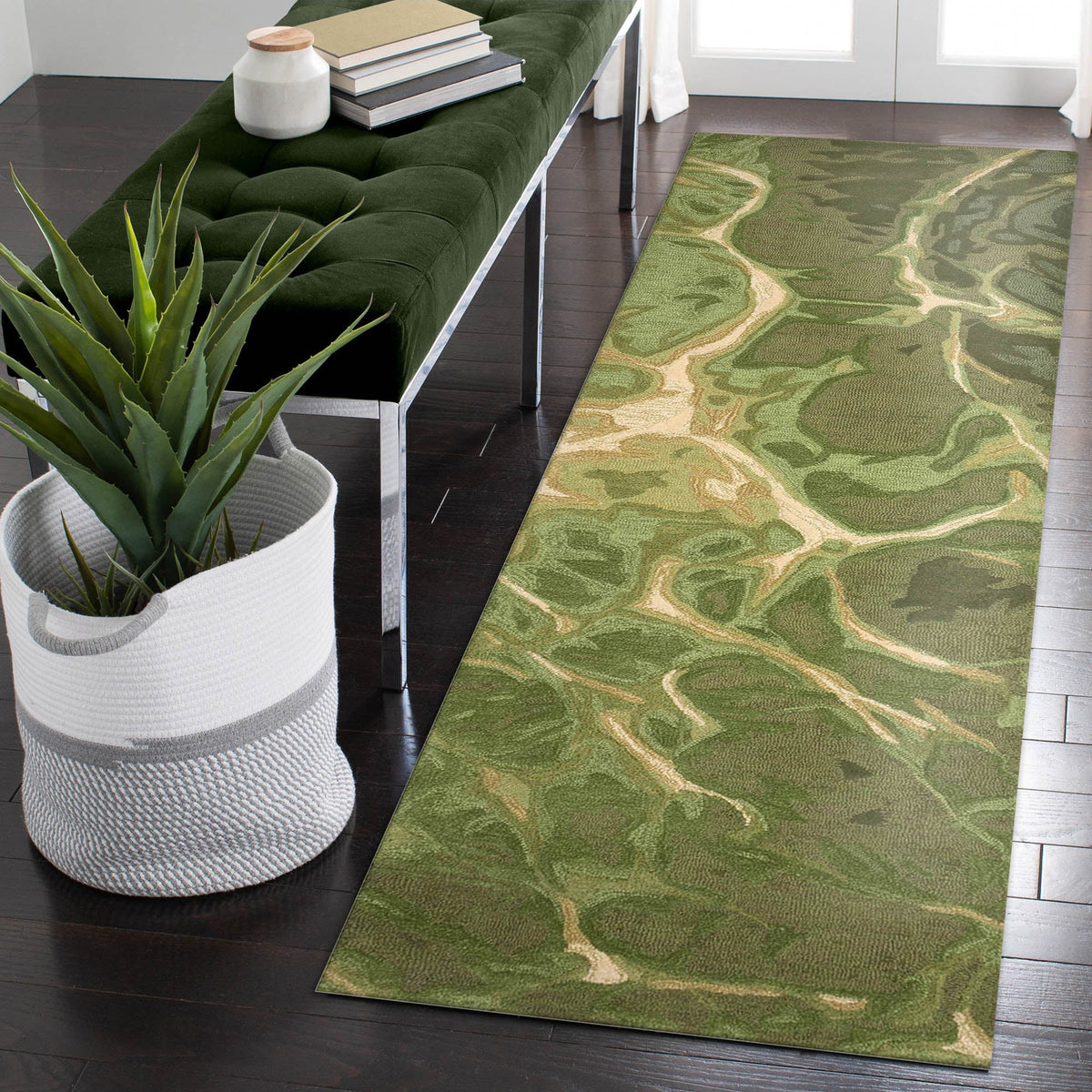 Green | 2' x 7'6"
