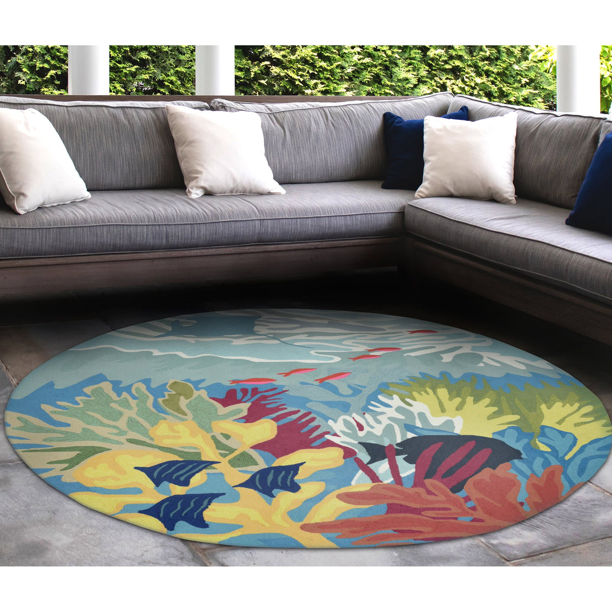 Blue | 8' Round
