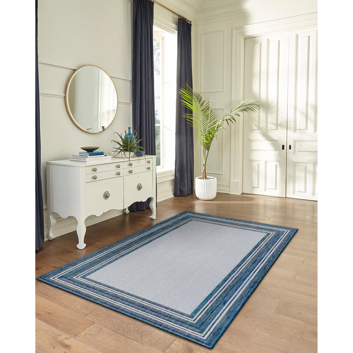 Navy | 7'10" x 9'10"