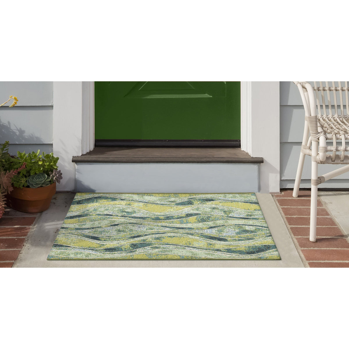 Green | 2' x 2'10"
