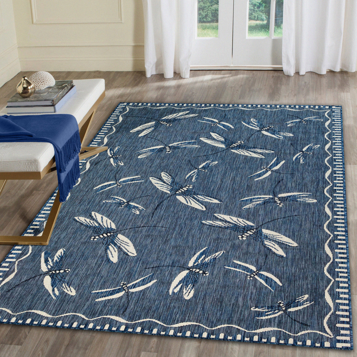 Navy | 3'3" x 4'11"