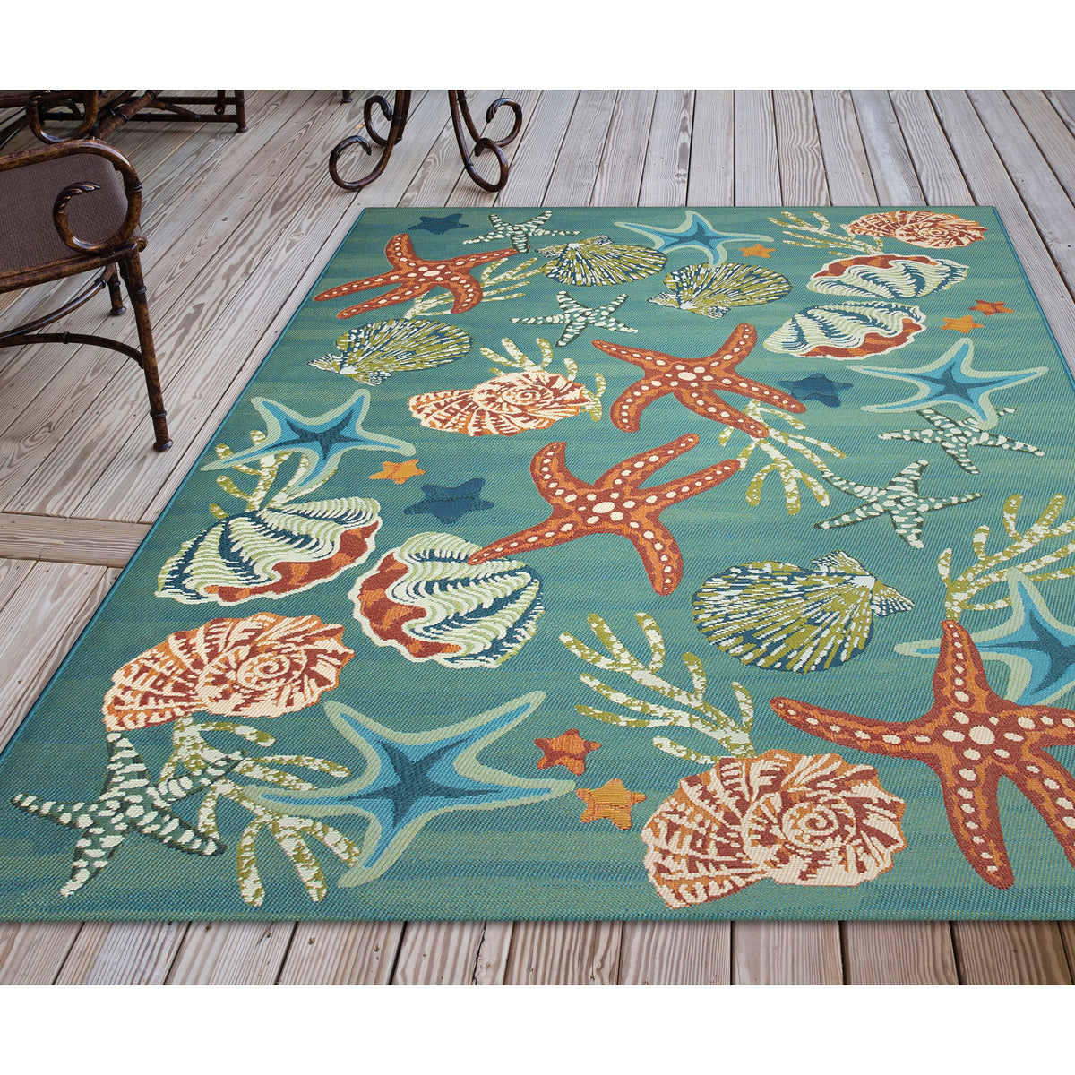 Aqua | 4'10" x 7'6"